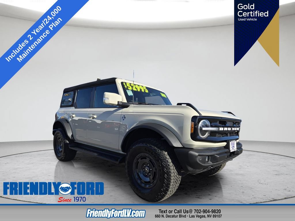 Certified 2025 Ford Bronco Outer Banks w/ Sasquatch Package