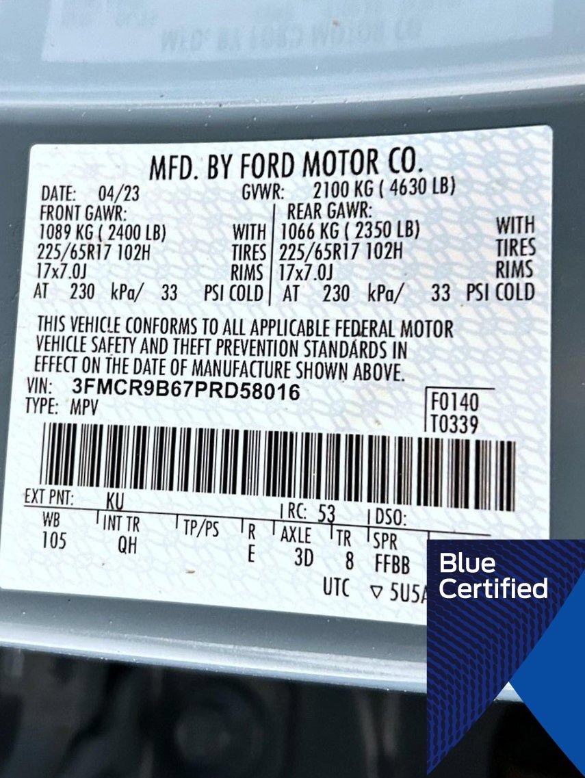 Certified 2023 Ford Bronco Sport Big Bend w/ Convenience Package AWD/4WD image 25