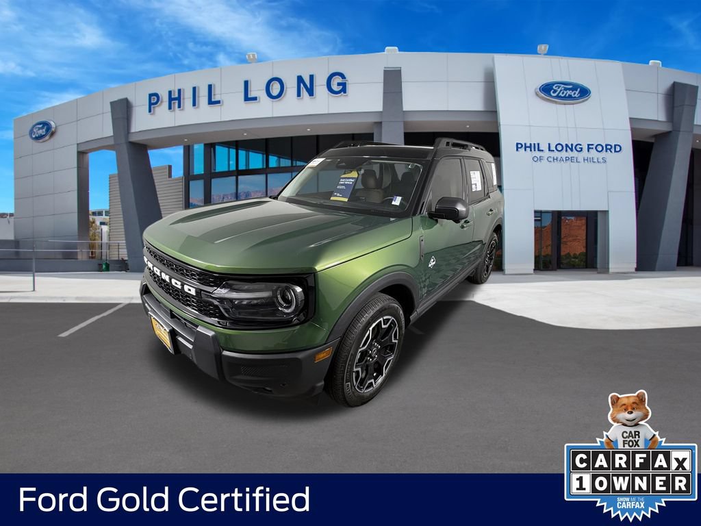 Certified 2025 Ford Bronco Sport Outer Banks w/ Outer Banks Tech Package+