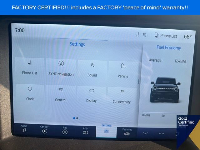 Certified 2024 Ford Bronco Badlands AWD/4WD image 32