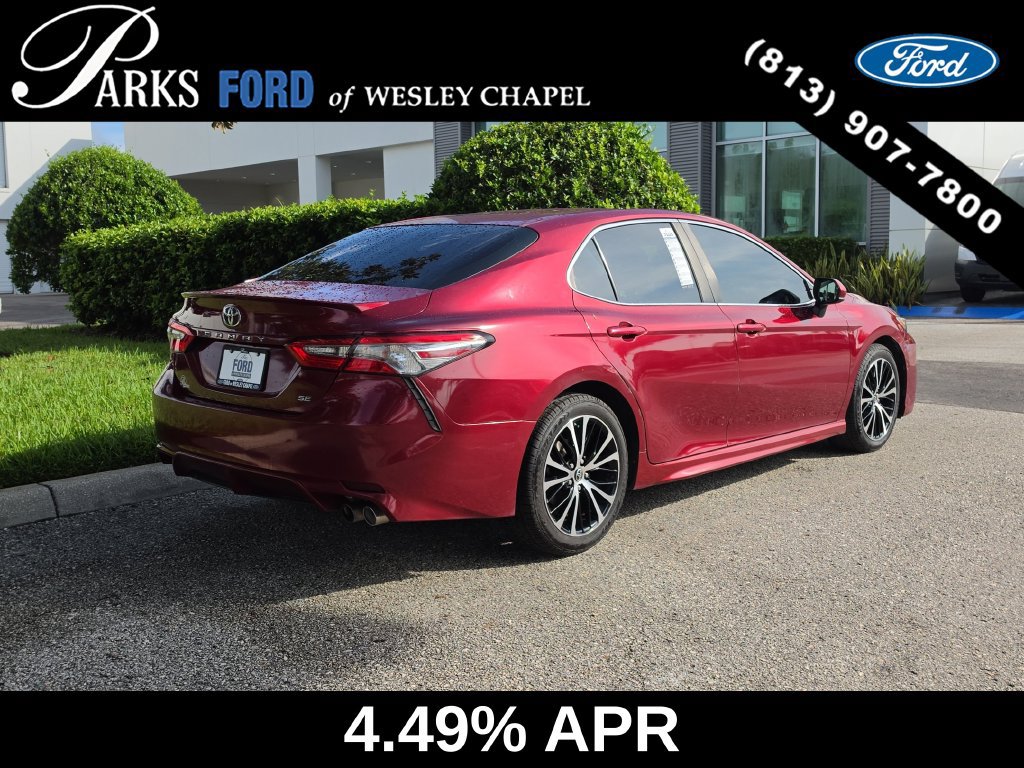 Used 2018 Toyota Camry SE w/ Moonroof Package FWD image 5