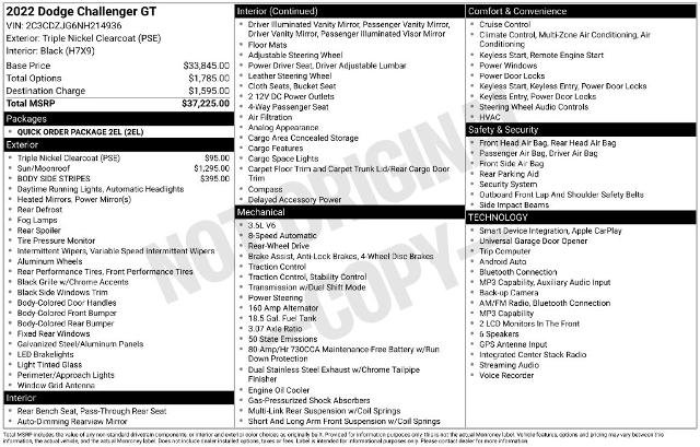 Used 2022 Dodge Challenger GT RWD image 5