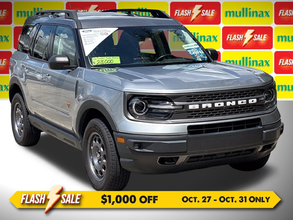 Certified 2022 Ford Bronco Sport Badlands w/ Premium Package
