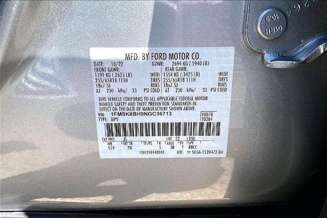 Certified 2022 Ford Explorer Base image 33