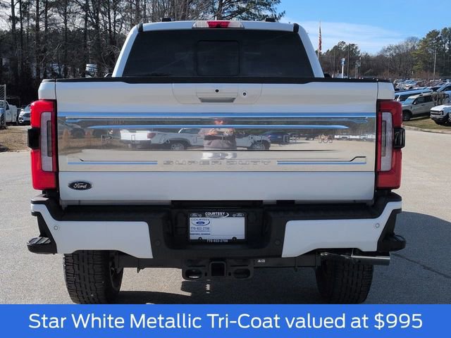 Certified 2025 Ford F250 Platinum w/ Platinum Plus Package image 3