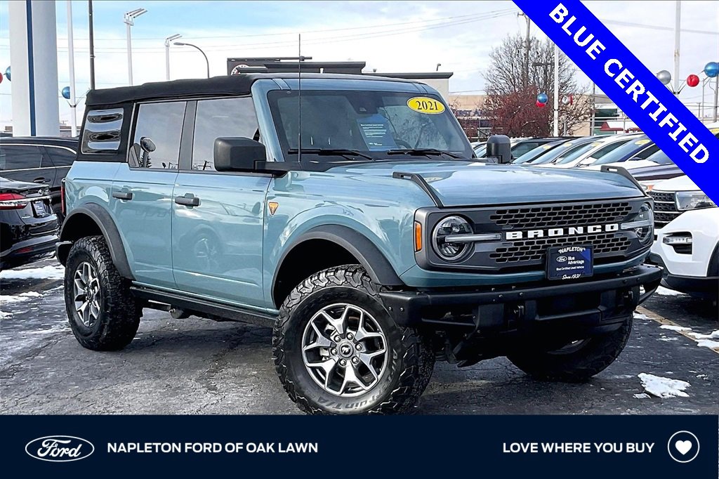 Certified 2021 Ford Bronco Badlands
