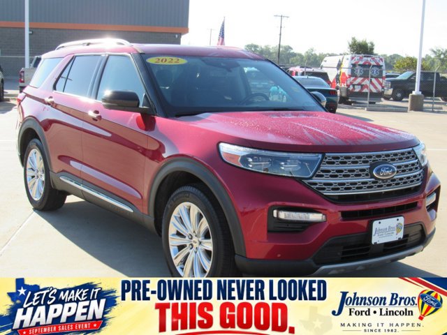 Certified 2022 Ford Explorer Limited w/ Equipment Group 301A
