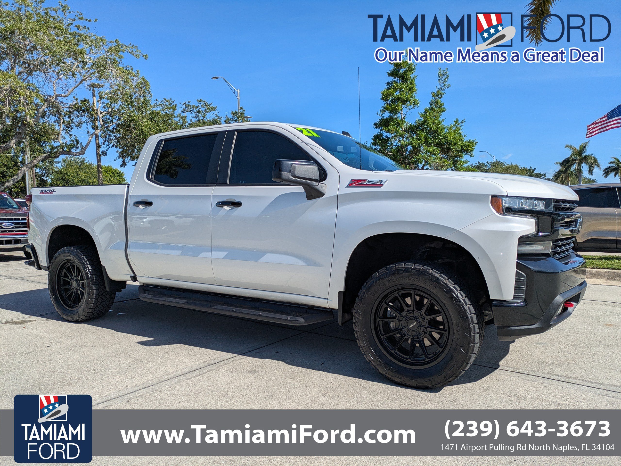 Used 2021 Chevrolet Silverado 1500 LT Trail Boss w/ Convenience Package II AWD/4WD video 1