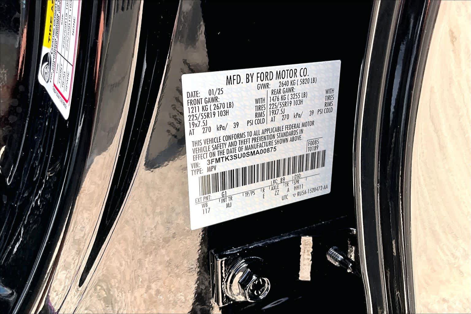 Certified 2025 Ford Mustang Mach-E Premium w/ Sport Appearance Package AWD/4WD image 33