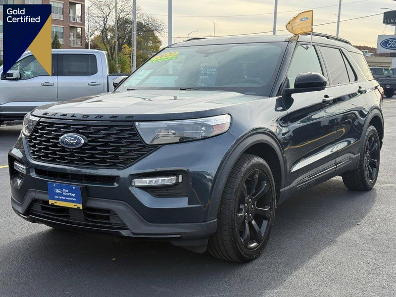 Certified 2022 Ford Explorer ST-Line w/ Class IV Trailer Tow Package