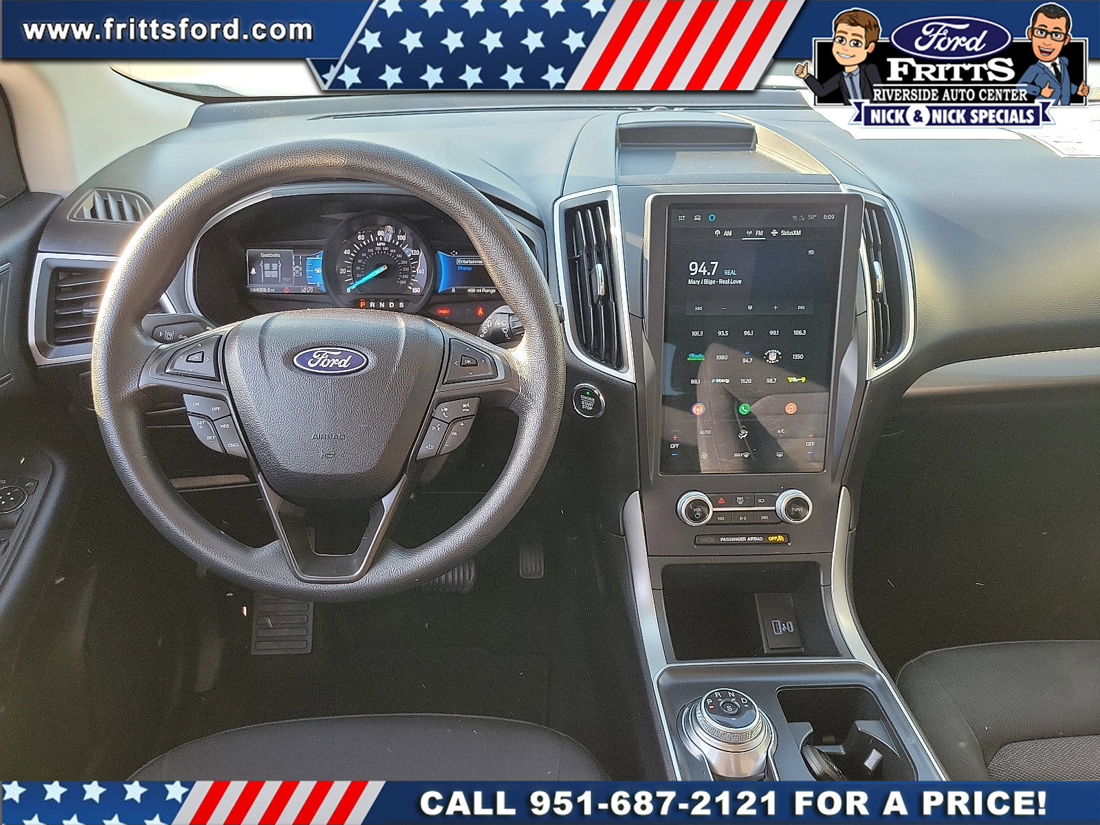 Certified 2022 Ford Edge SE w/ Black Appearance Package AWD/4WD image 6
