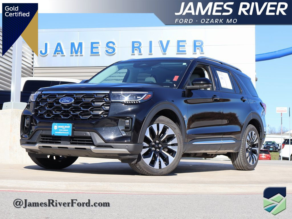 Certified 2025 Ford Explorer Platinum w/ LUX Leather Package image 1