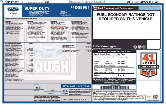 Certified 2019 Ford F250 Lariat w/ Lariat Ultimate Package image 8
