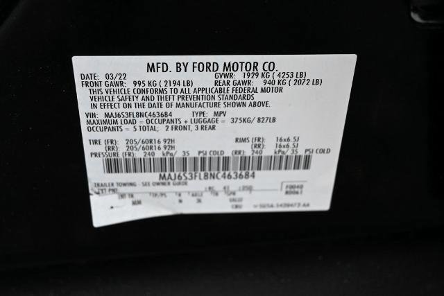 Certified 2022 Ford EcoSport S image 35