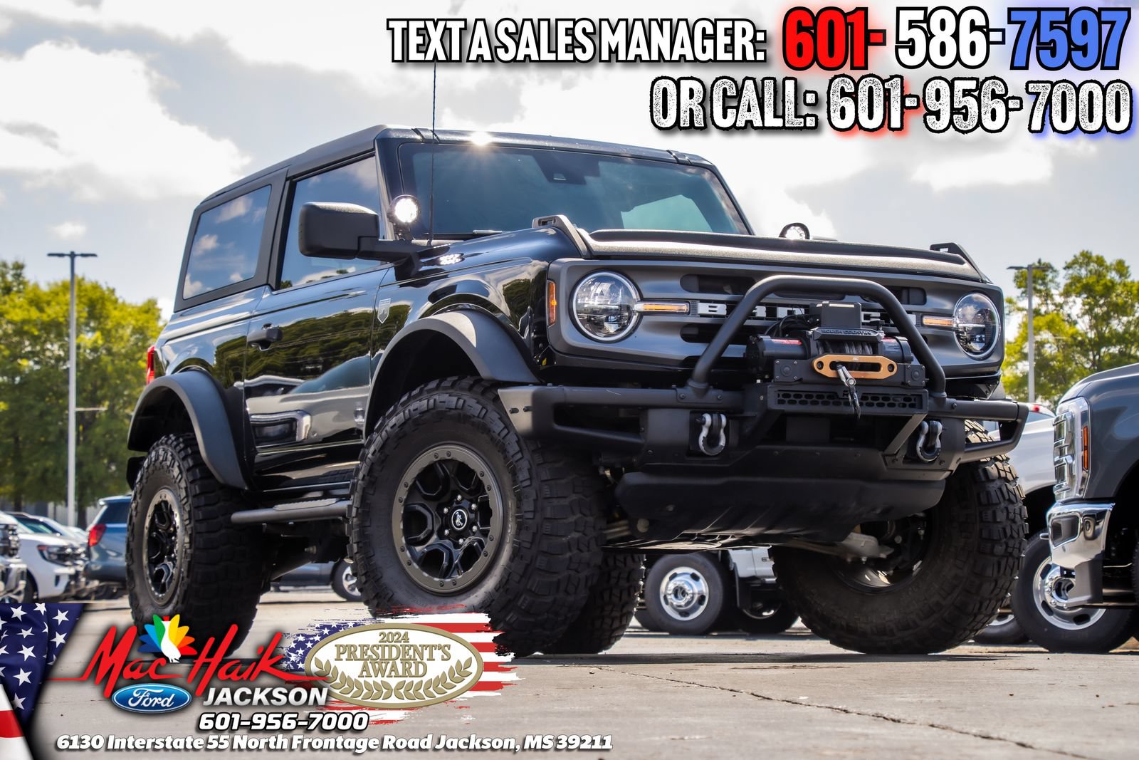 Certified 2022 Ford Bronco Big Bend w/ Sasquatch Package AWD/4WD image 2