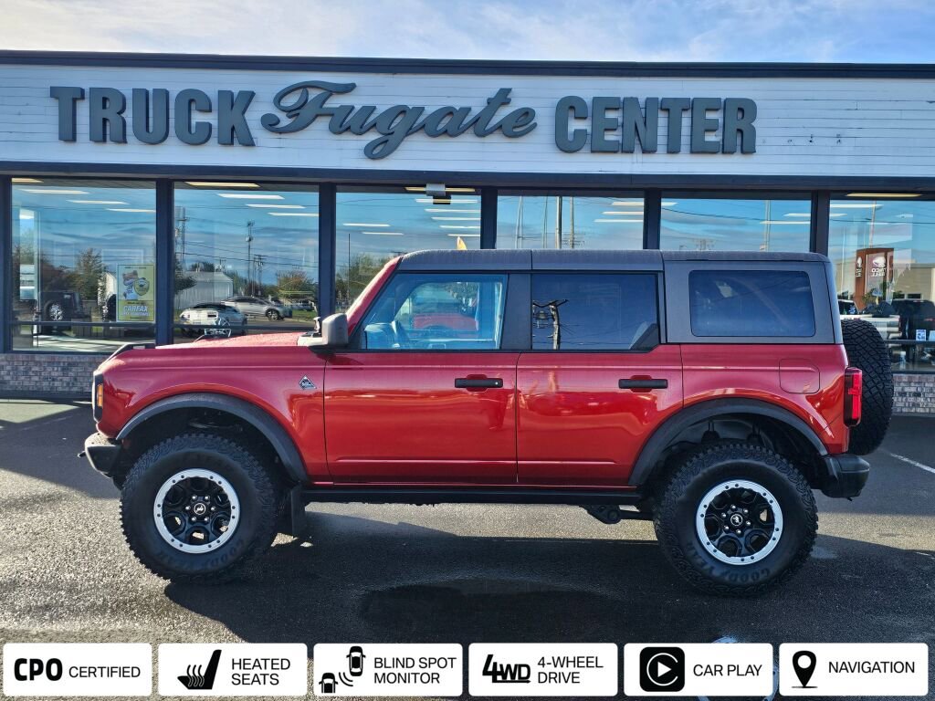 Certified 2022 Ford Bronco Black Diamond w/ Sasquatch Package