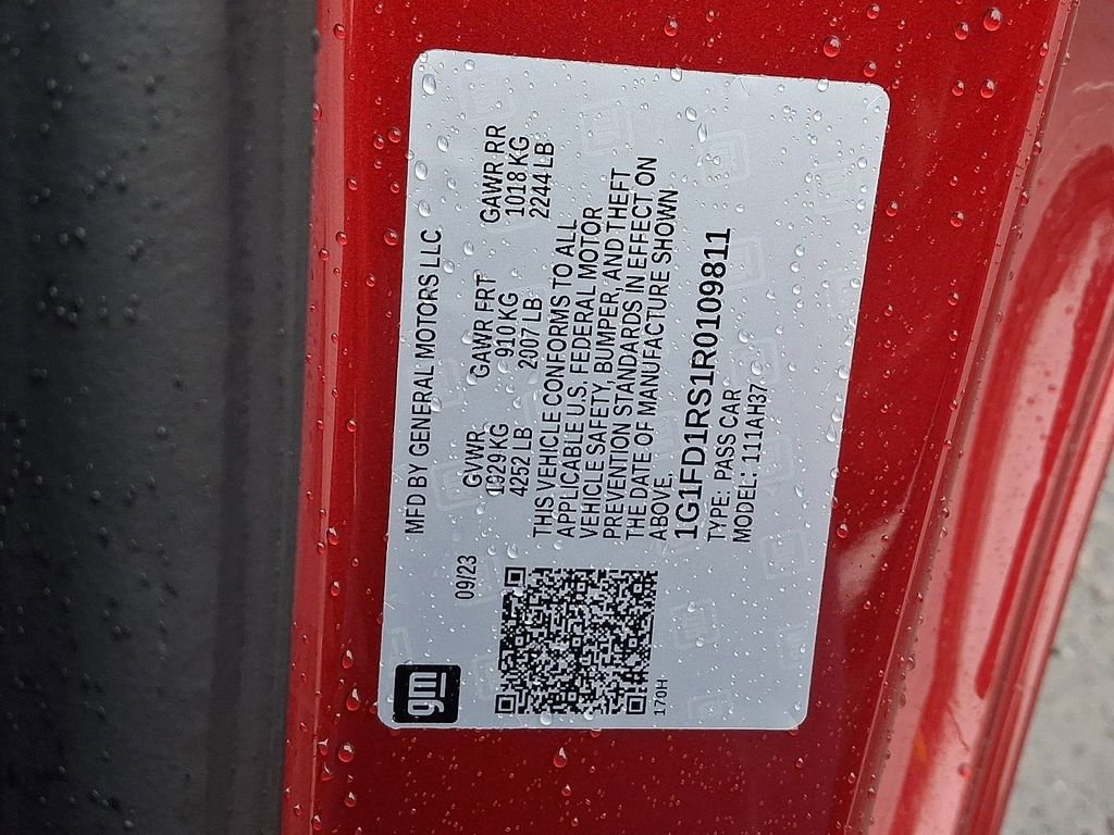 Used 2024 Chevrolet Camaro LT w/ RS Package image 26