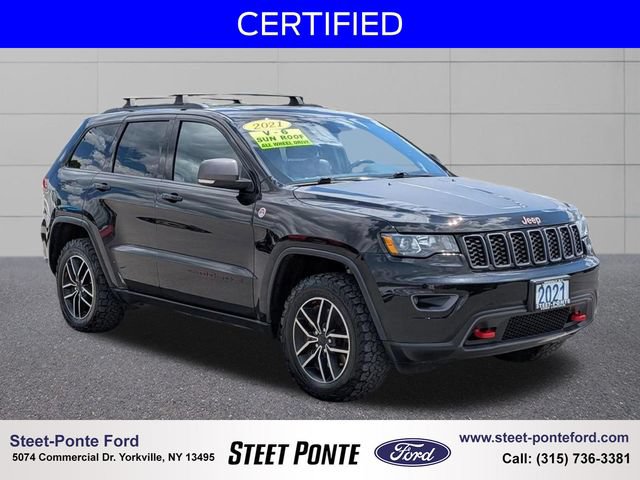 Used 2021 Jeep Grand Cherokee Trailhawk AWD/4WD image 1