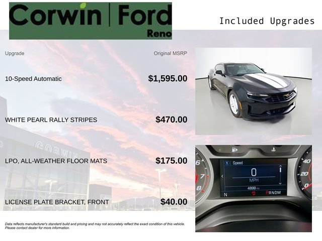 Used 2024 Chevrolet Camaro LT RWD image 3