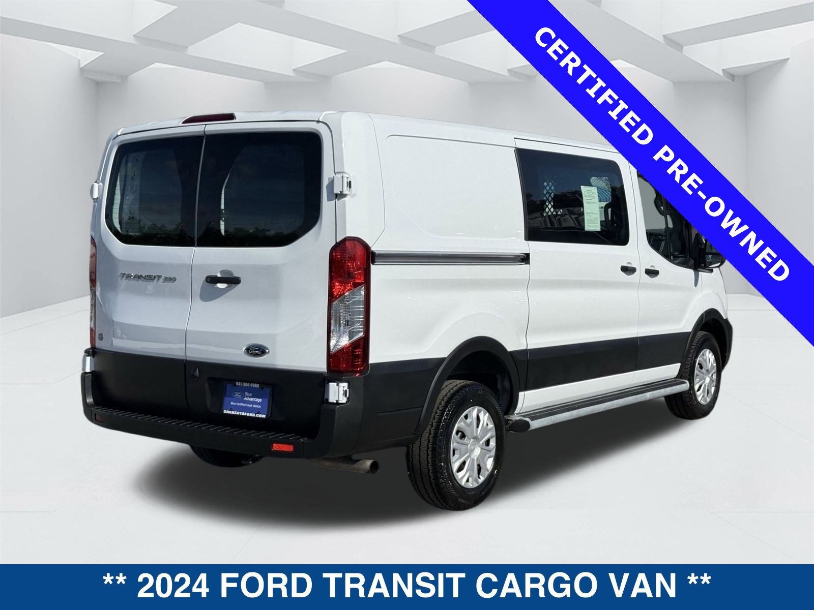 Certified 2024 Ford Transit 250 Low Roof w/ Exterior Upgrade Package image 4
