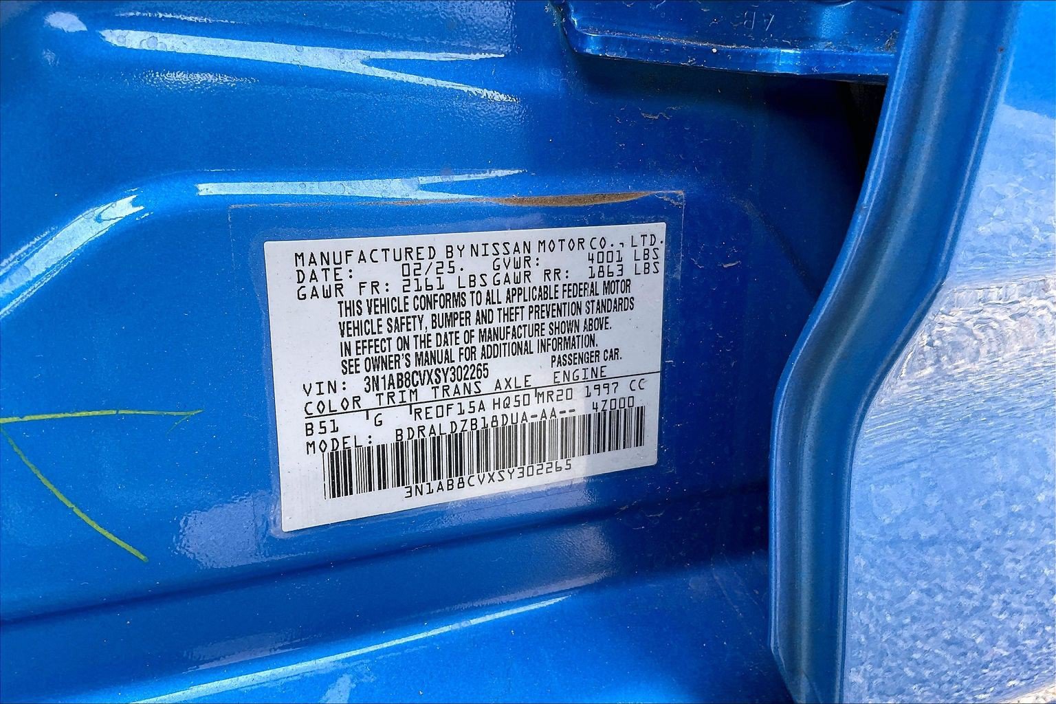 Used 2025 Nissan Sentra SV FWD image 32
