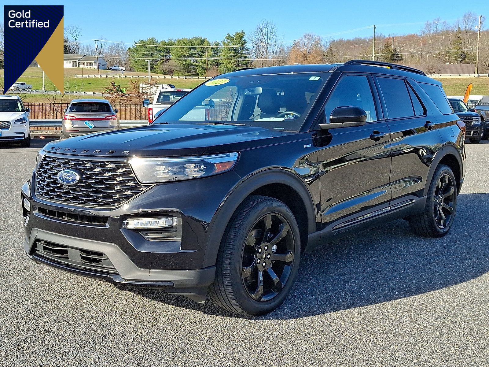 Certified 2023 Ford Explorer ST-Line w/ Class IV Trailer Tow Package