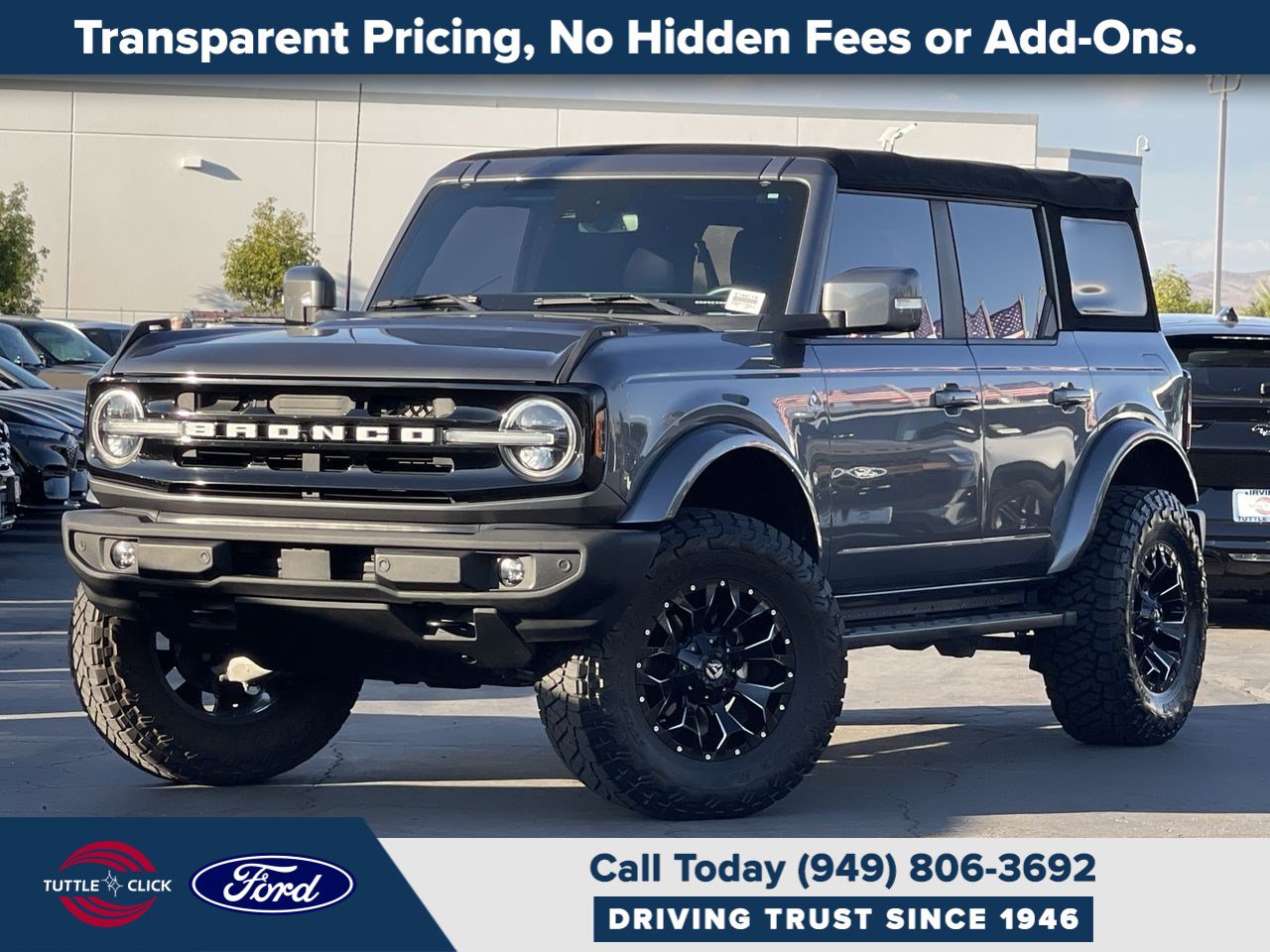 Certified 2022 Ford Bronco Outer Banks AWD/4WD image 1