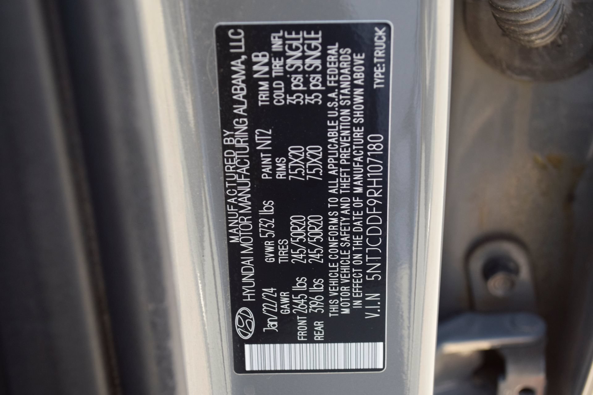 Used 2024 Hyundai Santa Cruz Night AWD/4WD image 26