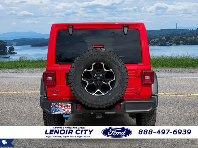 Used 2021 Jeep Wrangler Unlimited Rubicon 4xe w/ Cold Weather Group AWD/4WD image 4