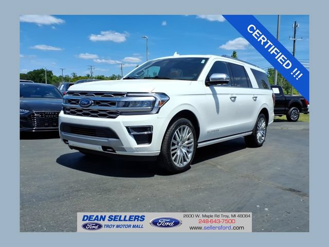 Certified 2023 Ford Expedition Max Platinum