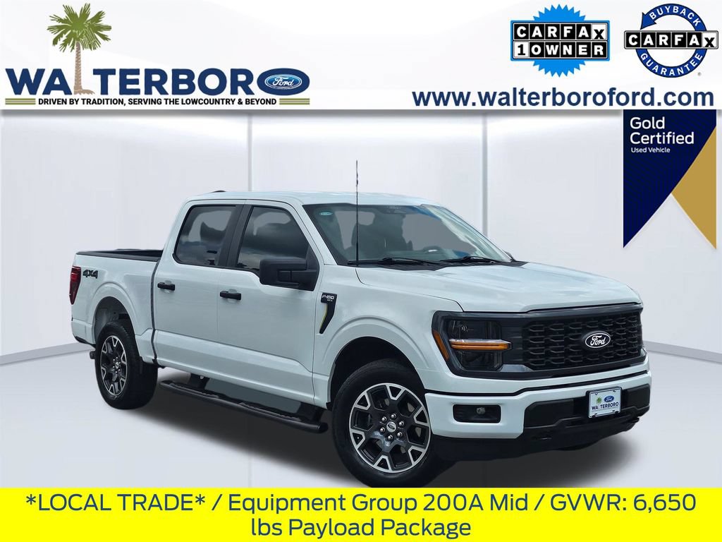 Certified 2025 Ford F150 STX w/ Equipment Group 200A