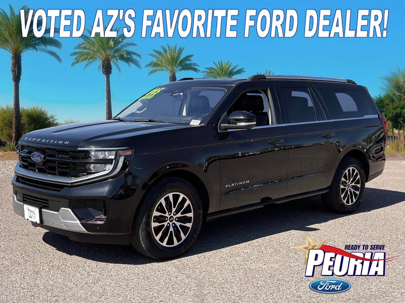 Certified 2025 Ford Expedition Max Platinum