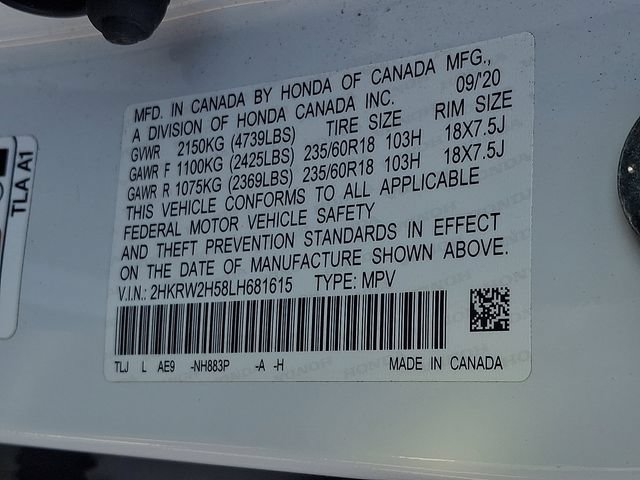Used 2020 Honda CR-V EX image 26