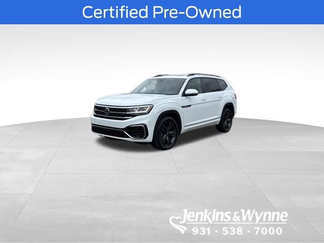 Used 2021 Volkswagen Atlas SE w/ Panoramic Sunroof Package image 1