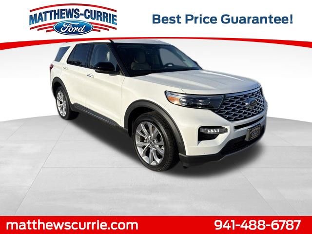 Certified 2021 Ford Explorer Platinum w/ Equipment Group 601A
