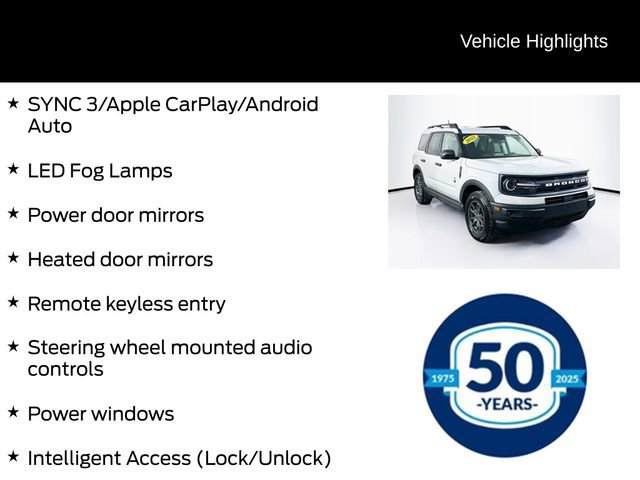 Certified 2022 Ford Bronco Sport Big Bend w/ Convenience Package image 21