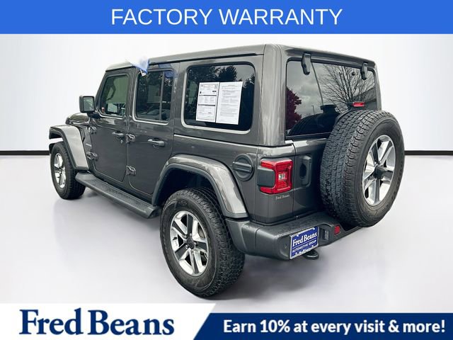 Used 2022 Jeep Wrangler Unlimited Sahara w/ LED Lighting Group image 8