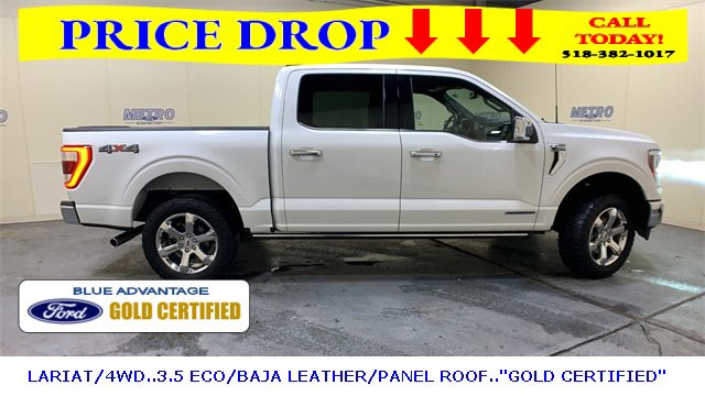 Certified 2023 Ford F150 Lariat w/ Equipment Group 502A High image 3