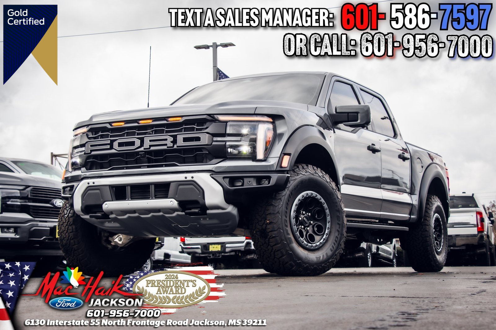 Certified 2025 Ford F150 Raptor image 1