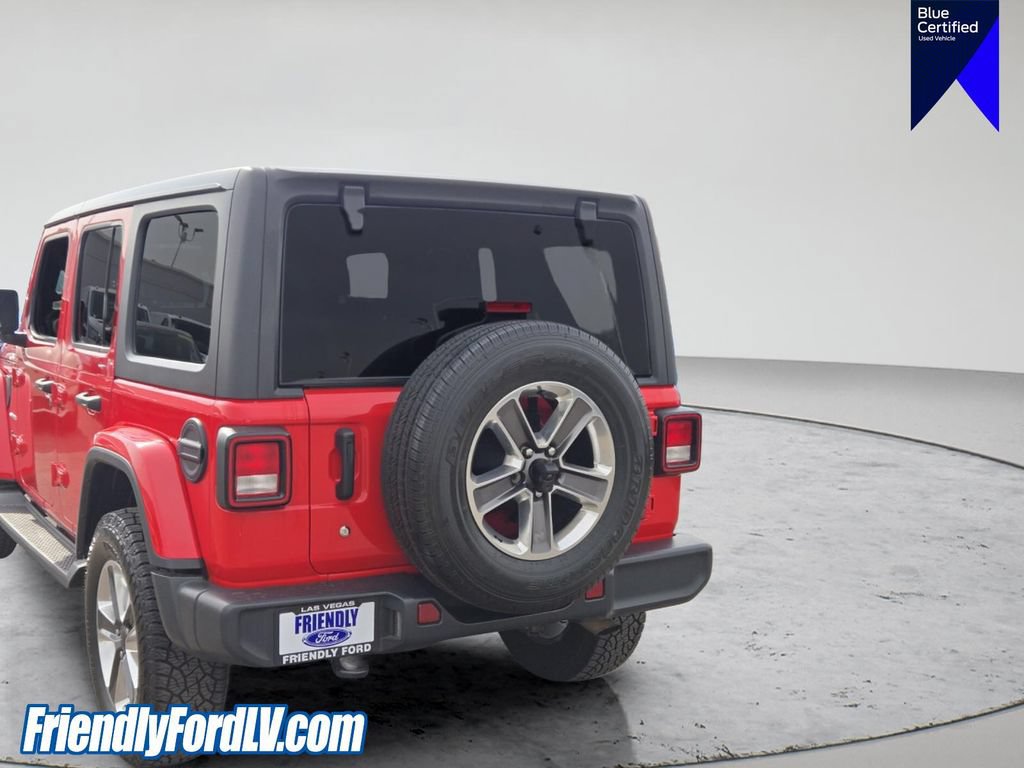 Used 2020 Jeep Wrangler Unlimited Sahara AWD/4WD image 5