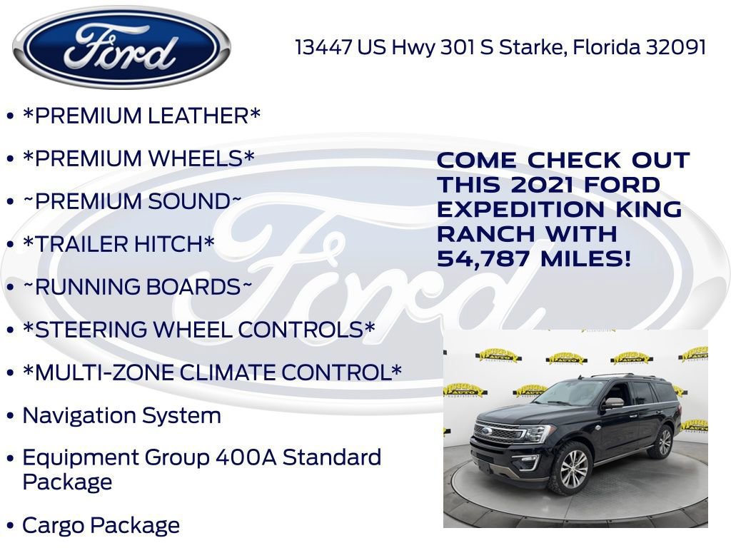Certified 2021 Ford Expedition King Ranch w/ Cargo Package image 18