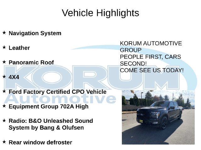 Certified 2024 Ford F150 Platinum AWD/4WD image 4