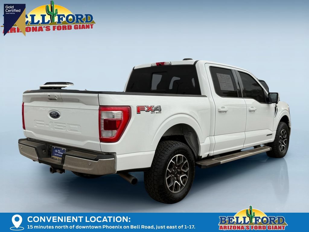Certified 2022 Ford F150 Lariat w/ Max Trailer Tow Package AWD/4WD image 3