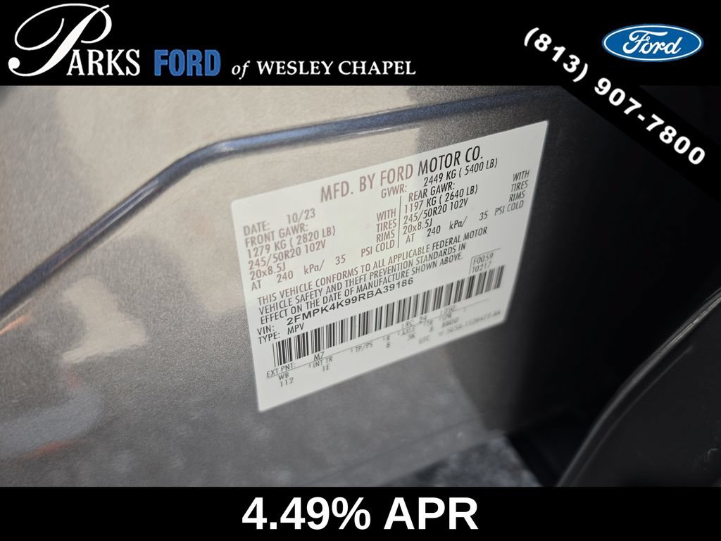 Certified 2024 Ford Edge Titanium w/ Titanium Elite Package AWD/4WD image 33