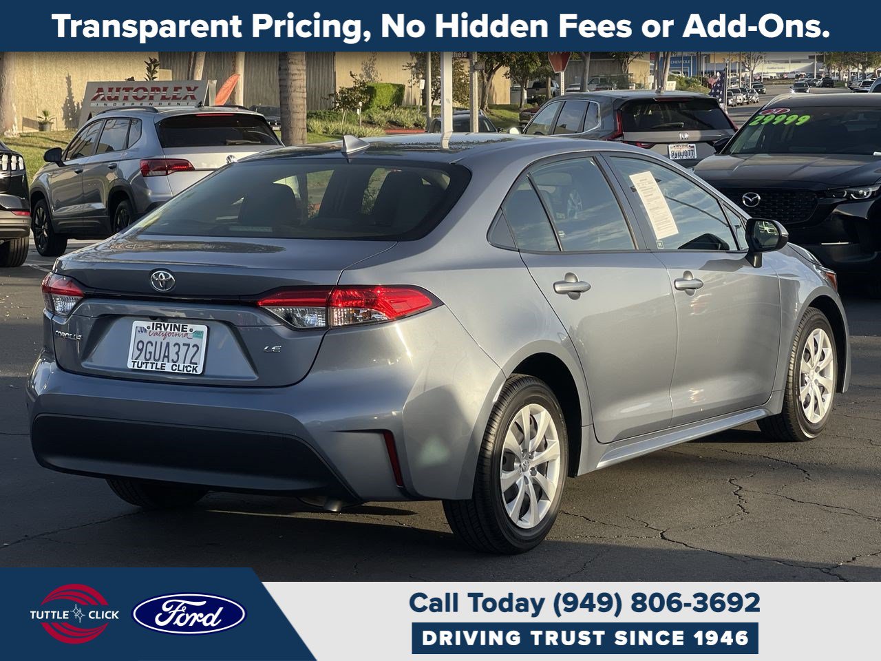 Used 2023 Toyota Corolla LE w/ Carpet Mat Package (TMS) FWD image 15