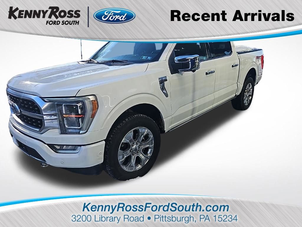 Certified 2022 Ford F150 Platinum w/ Equipment Group 701A High image 1