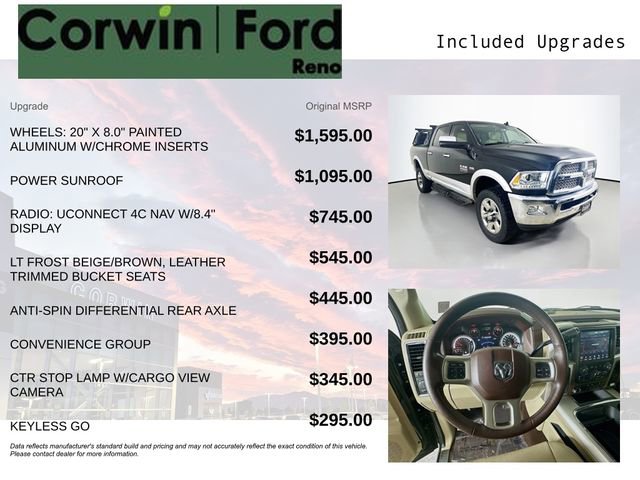 Used 2018 RAM 2500 Laramie w/ Convenience Group AWD/4WD image 3