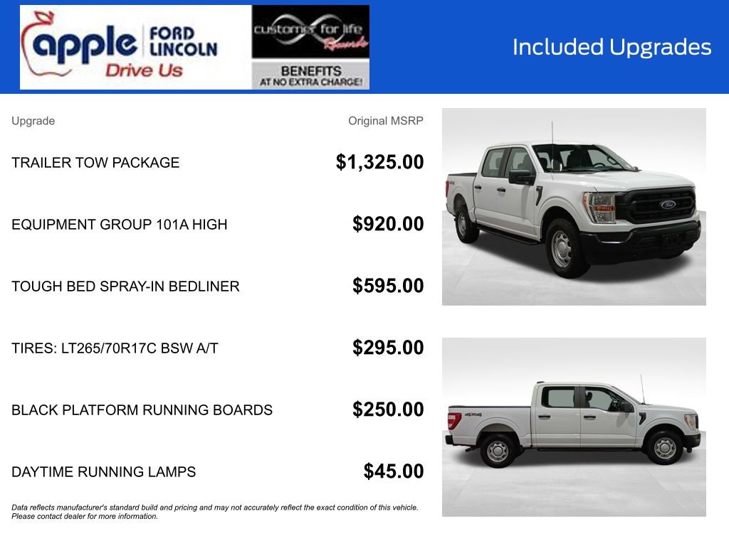 Certified 2022 Ford F150 XL w/ Trailer Tow Package AWD/4WD image 4