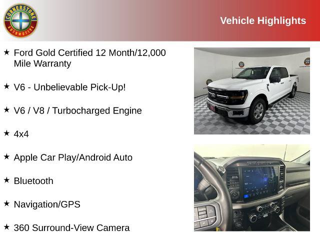 Certified 2024 Ford F150 XLT w/ Mobile Office Package AWD/4WD image 2