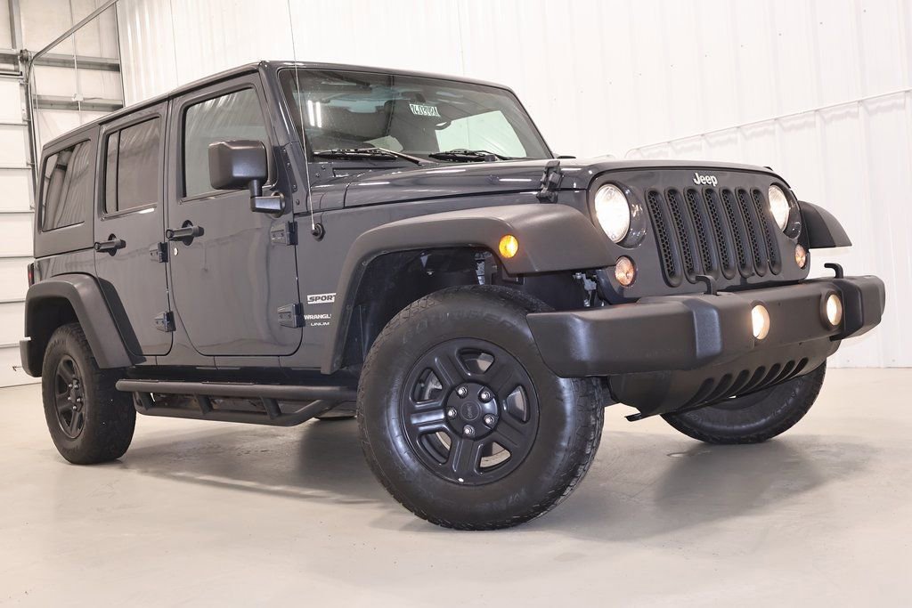 Used 2018 Jeep Wrangler Unlimited Sport image 2